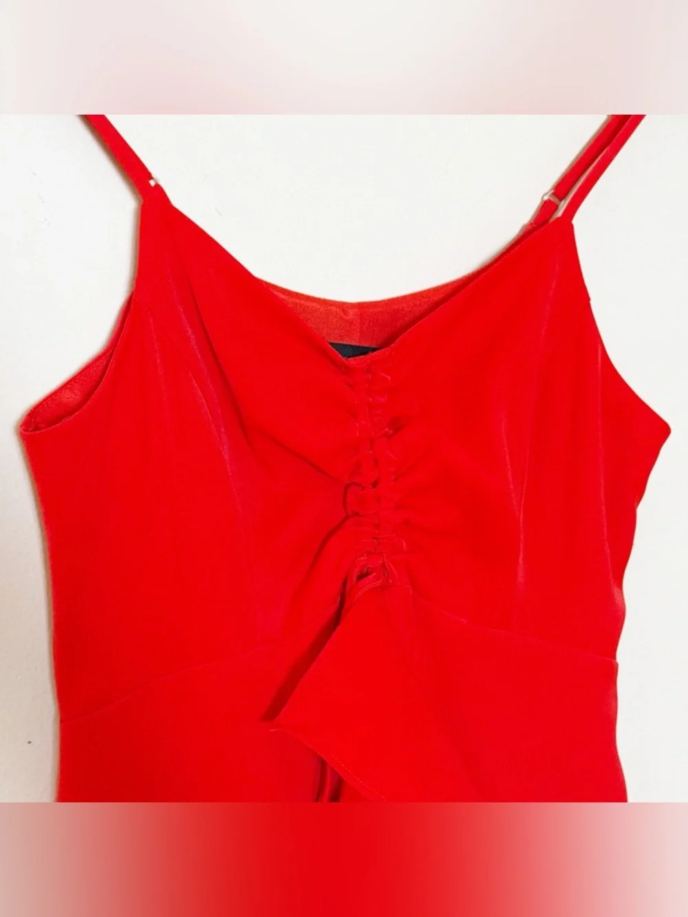 ENDLESS ROSE CASCADING RUFFLE DRESS XS - Picture 9 of 13